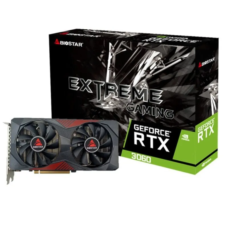 Biostar Extreme Gaming GeForce RTX 3060 12 GB GDDR6 - immagine 1