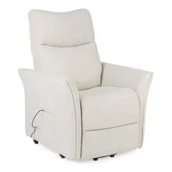 ANKARA Alzapersona Elettrica Poltrona relax Beige - immagine 1