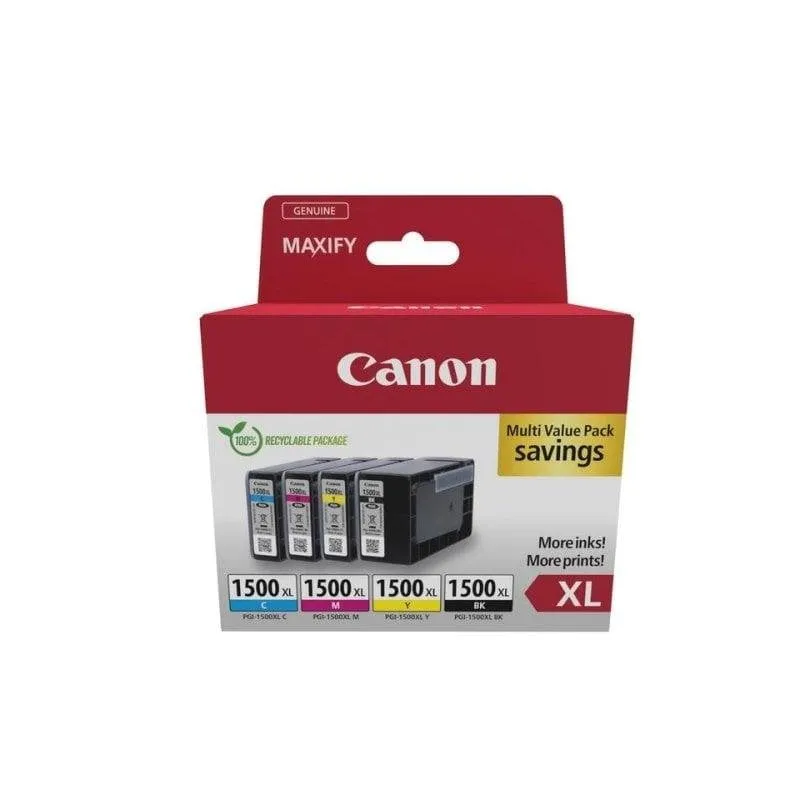 Cartuccia Canon 9182B010 Multipack XL Nero Ciano Magenta Giallo Alta Capacità - immagine 1