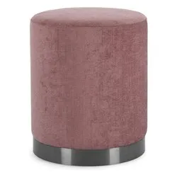 ERNESTINE Pouf Dark rose - immagine 1