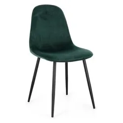 NEW IRELIA Sedia Nero e Verde - immagine 1