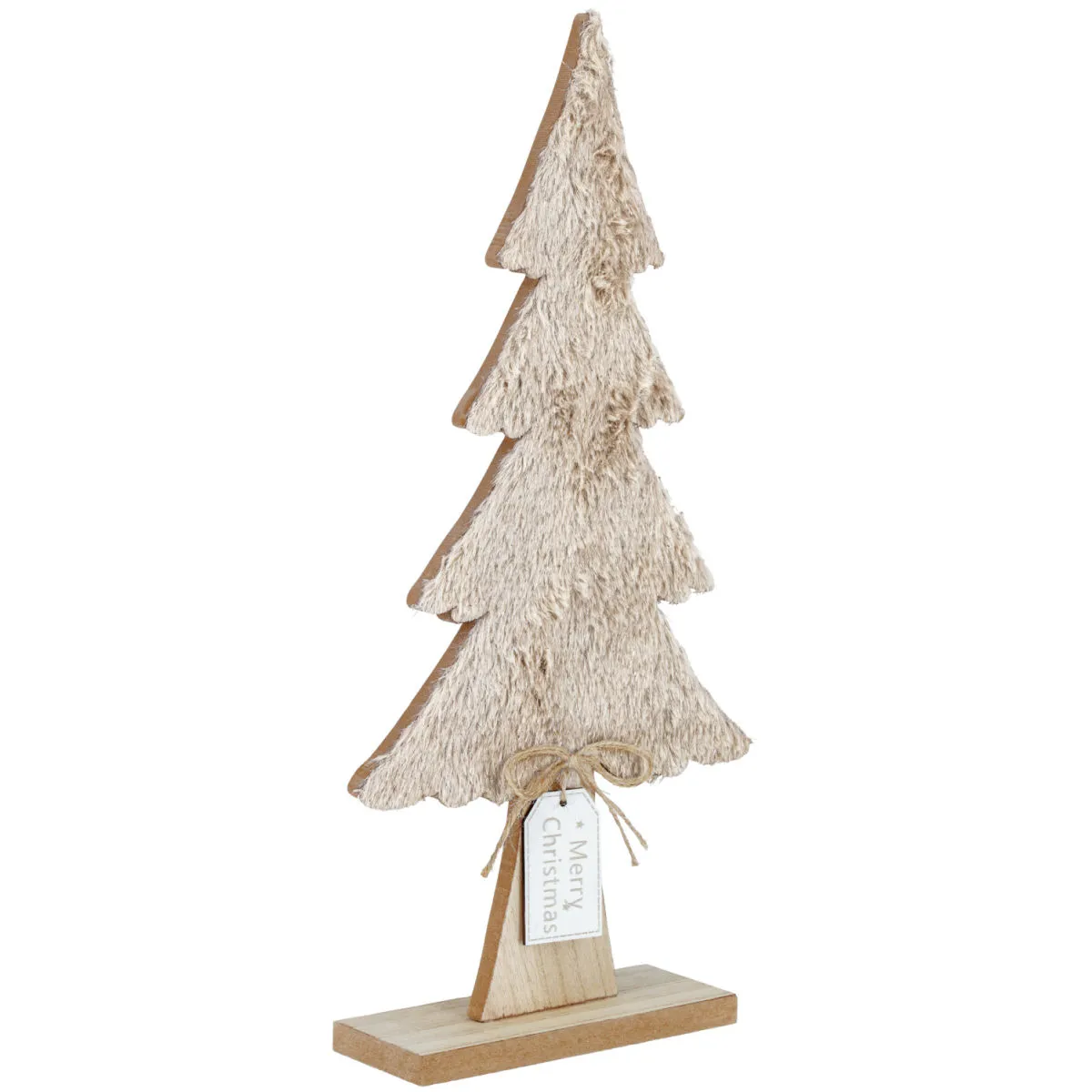 Albero decorativo Agim; 20x6x40.5 cm (LxLxH); naturale/bianco - immagine 1