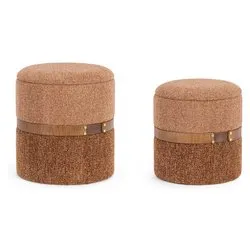 TALYA Set pouf Ginger - immagine 1