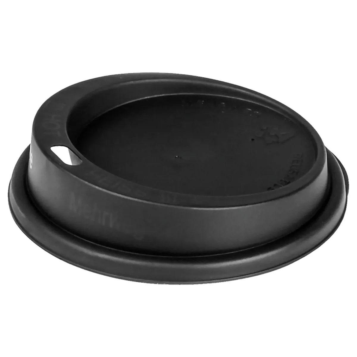 25x suplesse Coperchio per tazza Suplesse; 8 cm (Ø); nero; 25 pz. / Pacco - immagine 1