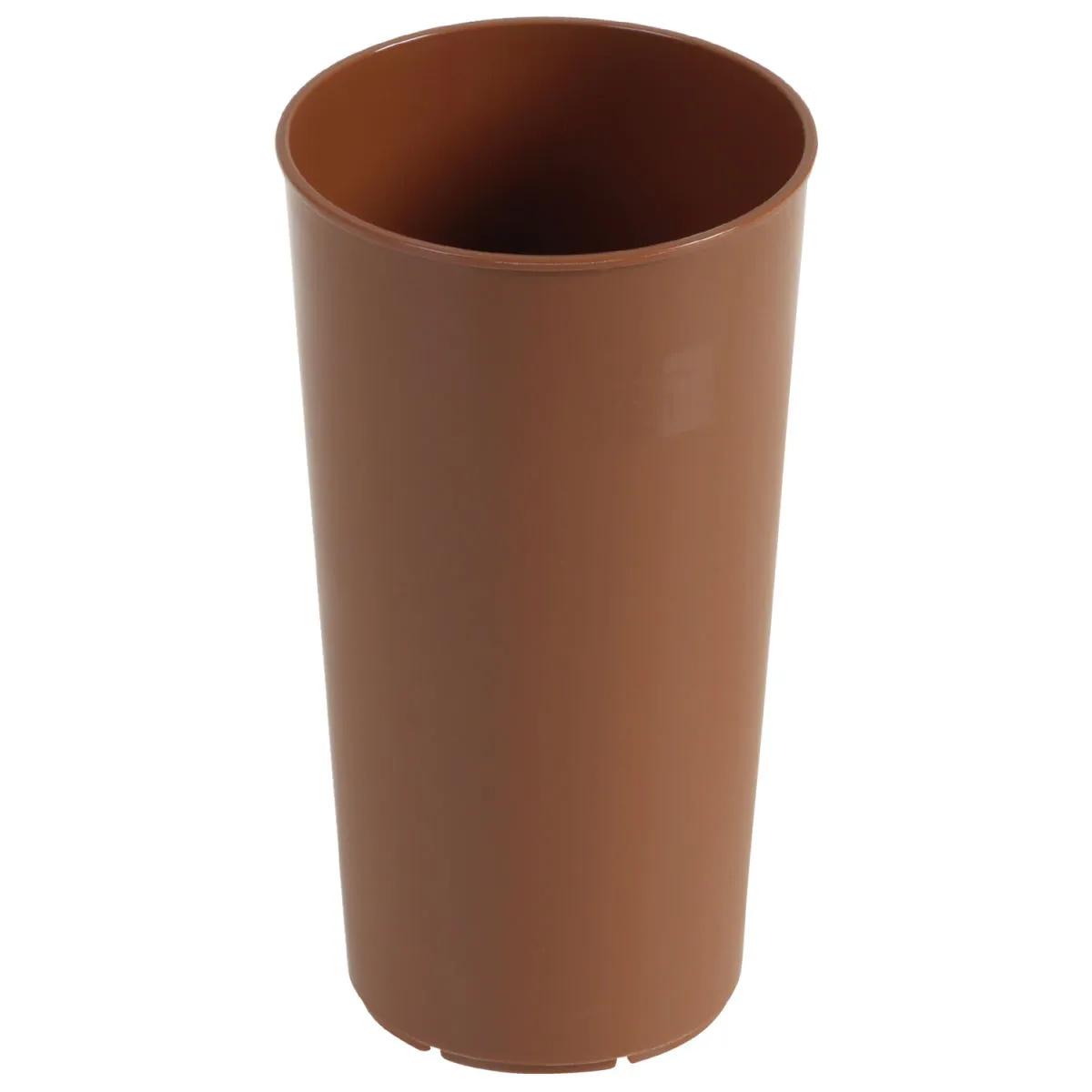 16x suplesse Bicchiere riutilizzabile Suplesse; 400 ml, 8x14.5 cm (ØxH); marrone; 16 pz. / Pacco - immagine 1