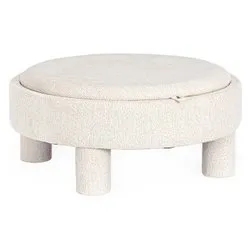 TALYA Pouf Bianco - immagine 1