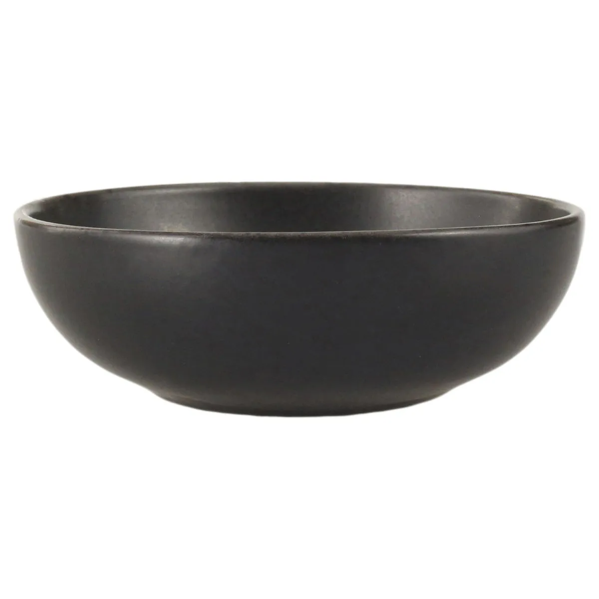 6x Porland Ciotola Ironstone; 130 ml, 10.3x3.5 cm (ØxH); marrone scuro/nero; rotonda; 6 pz. / Pacco - immagine 1