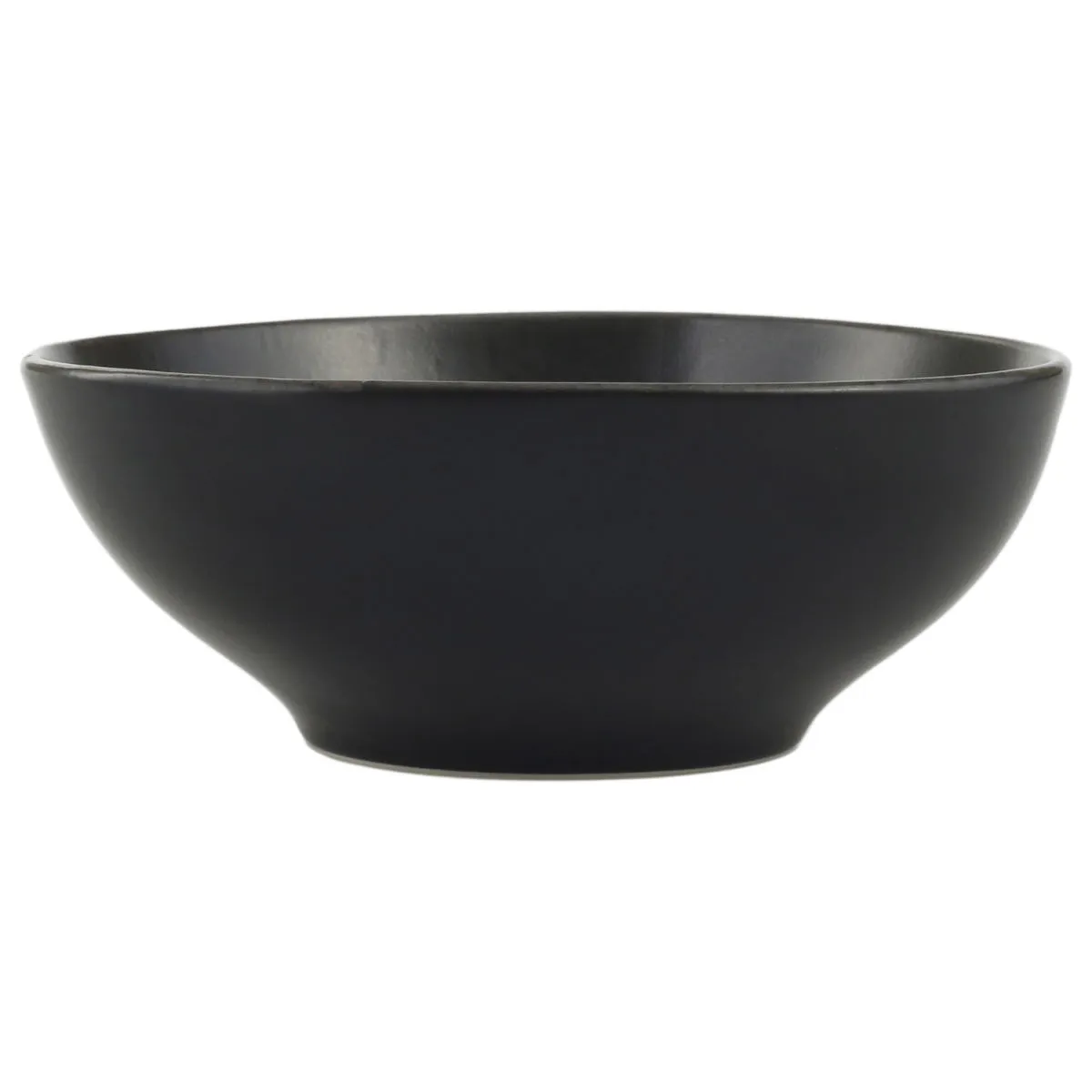 6x Porland Ciotola Ironstone; 420 ml, 14x5.6 cm (ØxH); marrone scuro/nero; rotonda; 6 pz. / Pacco - immagine 1