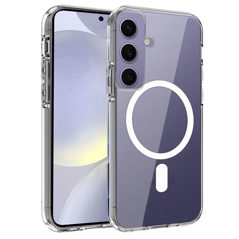 Custodia magnetica trasparente e cool per Samsung Galaxy S24 / S25 - immagine 1
