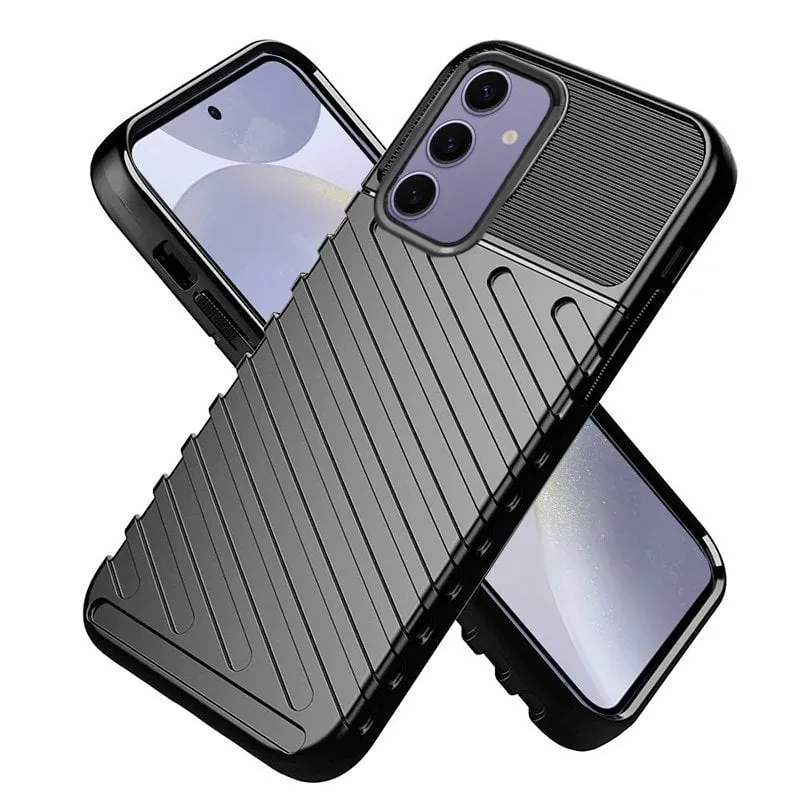 Custodia in TPU nero Cool Thunder per Samsung Galaxy S24 - immagine 1