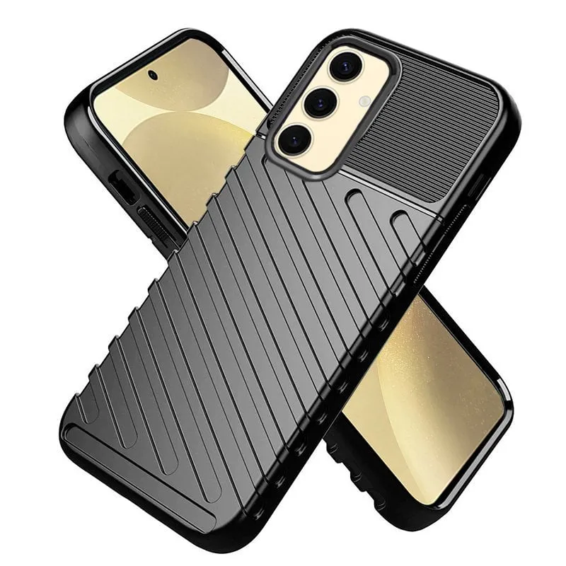 Custodia in TPU nero Cool Thunder per Samsung Galaxy S24 Plus - immagine 1