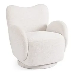 HARPER Girevole Poltrona Bianco - immagine 1