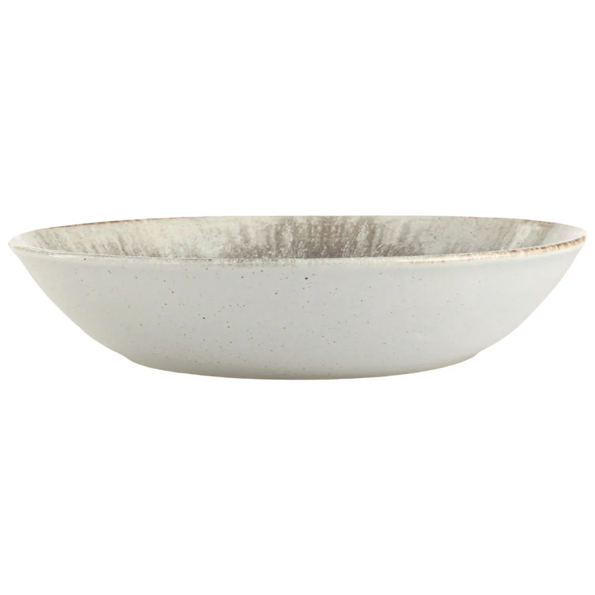 6x Porland Piatto fondo Iris; 955 ml, 23x4.88 cm (ØxH); grigio/marrone; rotonda; 6 pz. / Pacco - immagine 1