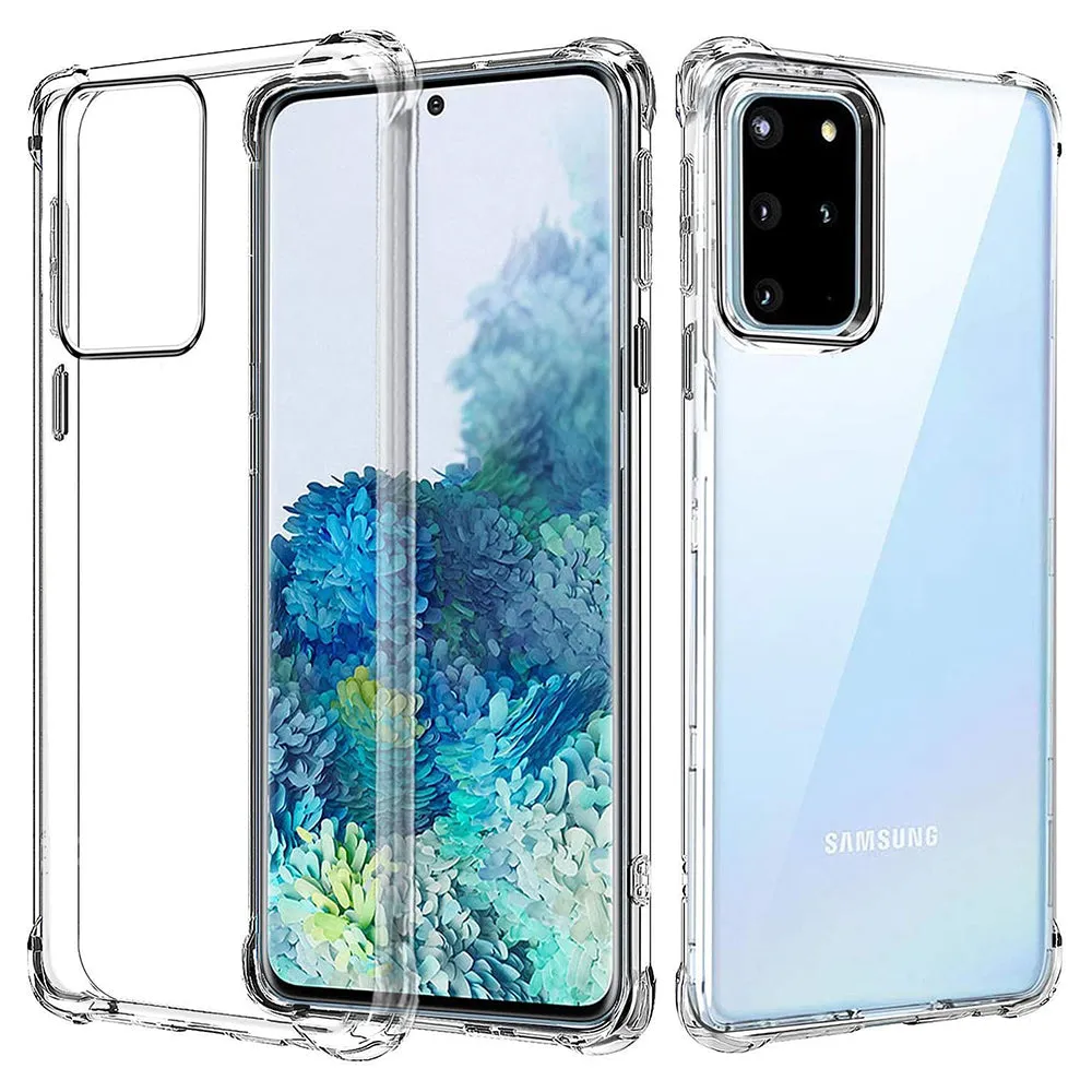 Custodia per Samsung Galaxy S20+ 5G G986 / S20+ G985, Techsuit, Shockproof Clear, Trasparente - immagine 1