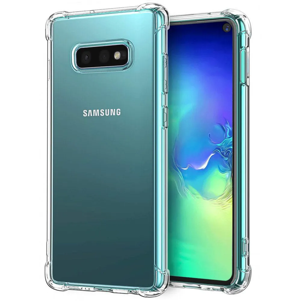 Custodia per Samsung Galaxy S10e G970, Techsuit, Shockproof Clear, Trasparente - immagine 1