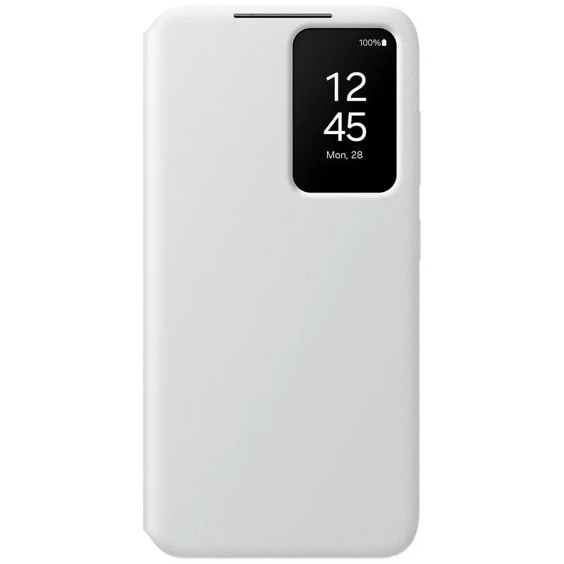 Custodia Smart Flip bianca Samsung per Galaxy S24 - immagine 1