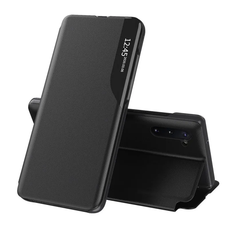 Custodia per Samsung Galaxy Note 10 5G N971 / Note10 N970, Techsuit, eFold, Nera - immagine 1