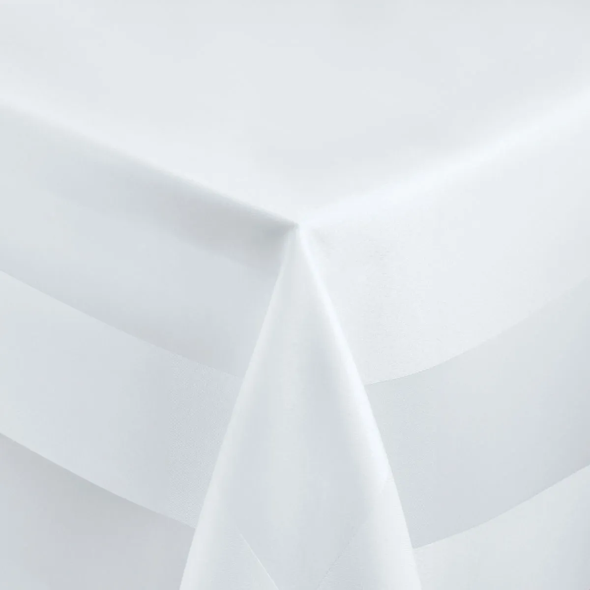 PULSIVA Tovaglia Flair; 130x280 cm (LxL); bianco; rettangolare - immagine 1