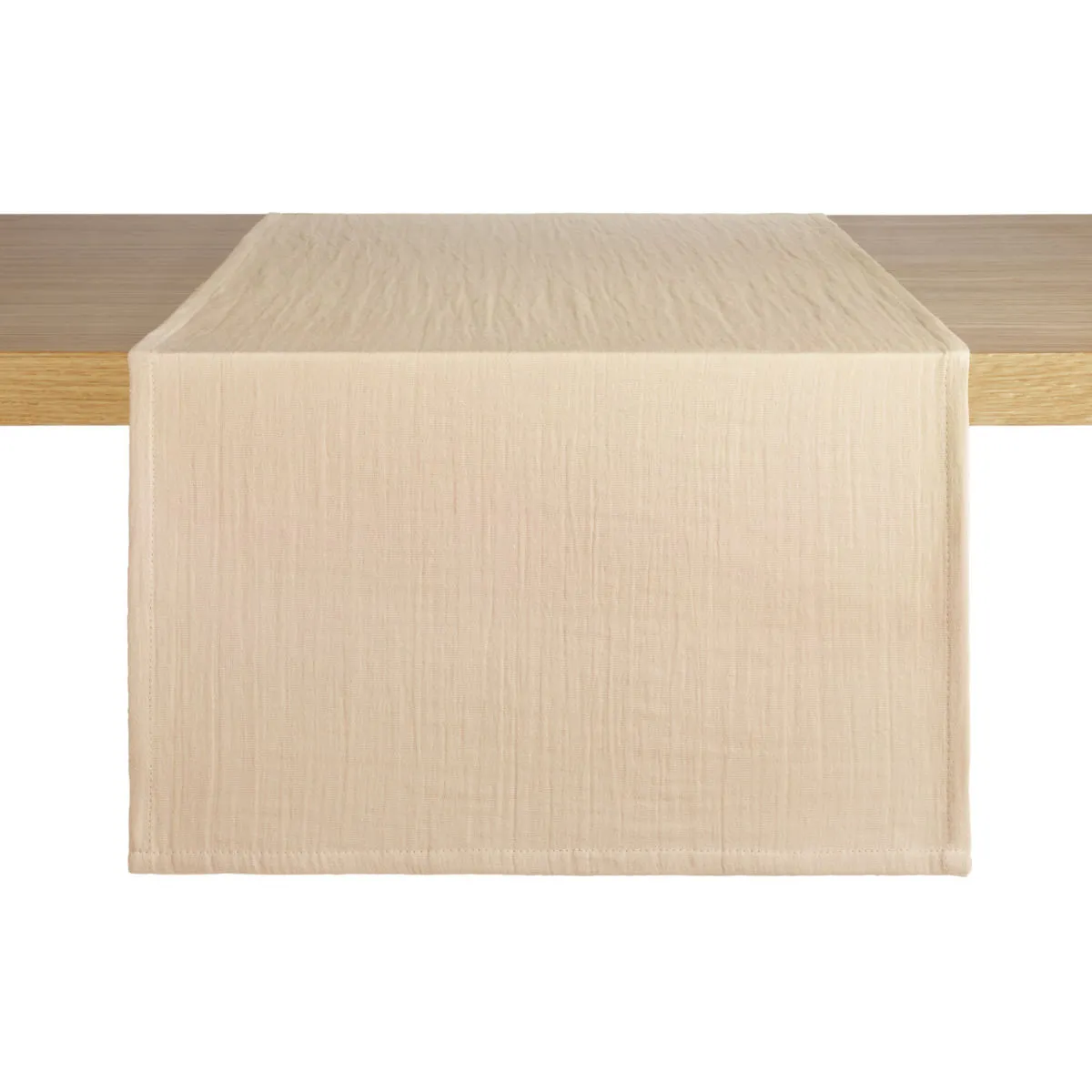 ERWIN M. Runner tavola Silena; 40x130 cm (LxL); beige - immagine 1