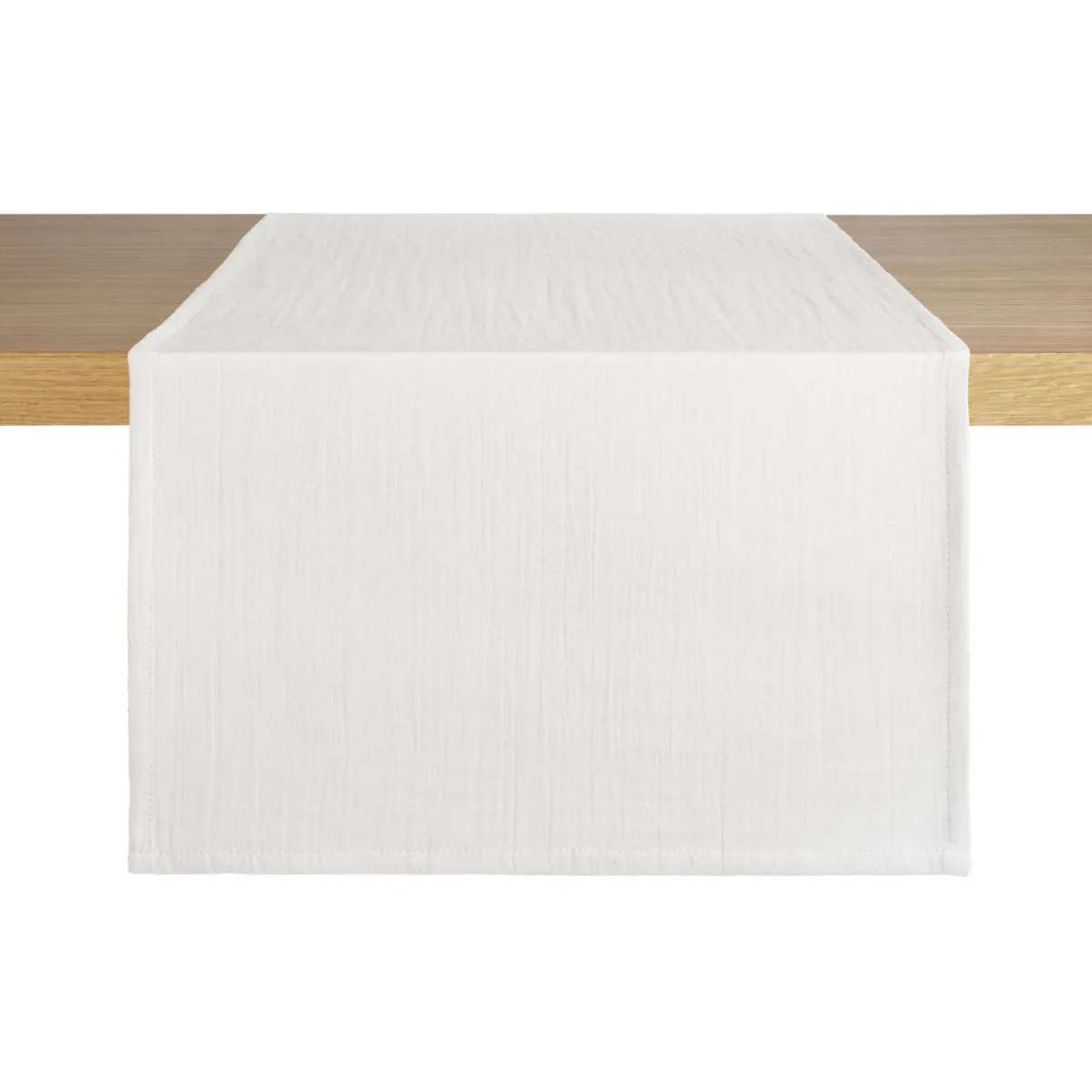 ERWIN M. Runner tavola Silena; 40x130 cm (LxL); bianco - immagine 1