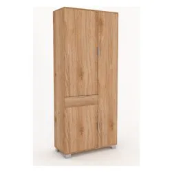 QUADRANTE 773 Armadio 3 Ante battenti, 1 Cassetto Rovere cadiz (75cm) - immagine 1