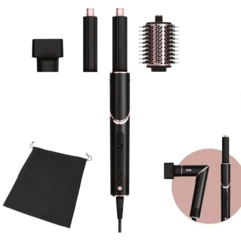 Styler ad aria Shark FlexStyle HD424EU 1400W Coanda 3 Temperature 4 Accessori Nero Rosa - immagine 1