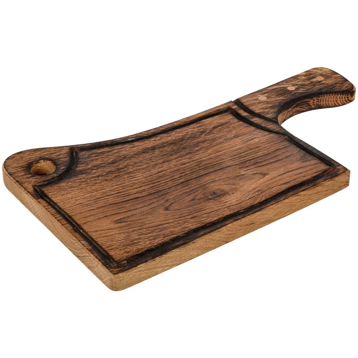 VEGA Tagliere Troina con scalanatura; 40x23x2.2 cm (LxLxH); quercia; rettangolare - immagine 1