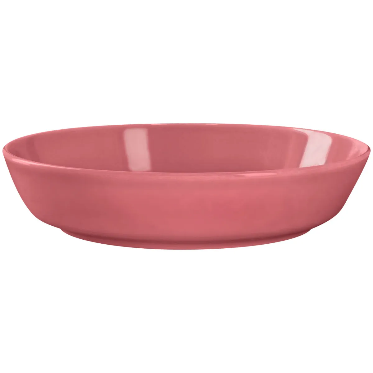6x VEGA Piatto Alegria fondo; 700 ml, 20x4.5 cm (ØxH); rosso chiaro; rotonda; 6 pz. / Pacco - immagine 1