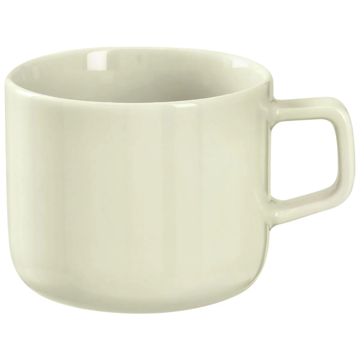 6x VEGA Tazza mug con manico Alegria; 250 ml, 8.3x7.3 cm (ØxH); beige; rotonda; 6 pz. / Pacco - immagine 1