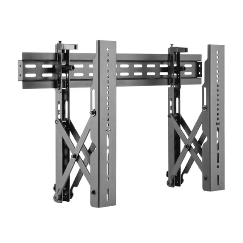 Aisens Supporto Videowall Livellabile e Funzione Pop-out per TV 37-70" Vesa 600x400 Max 45kg Nero - immagine 1