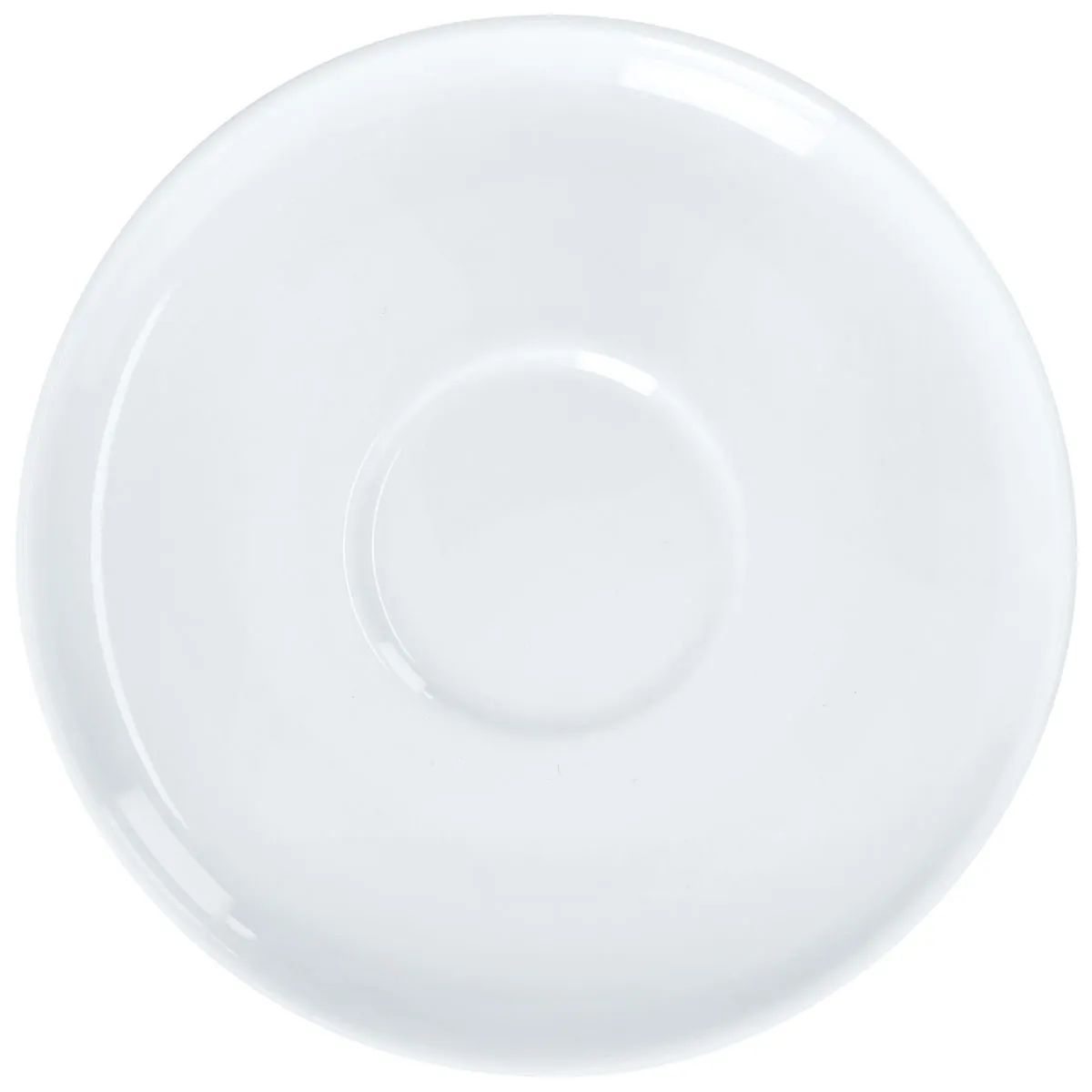 6x VEGA Piattino per tazza cappuccino Alegria; 15 cm (Ø); bianco; 6 pz. / Pacco - immagine 1