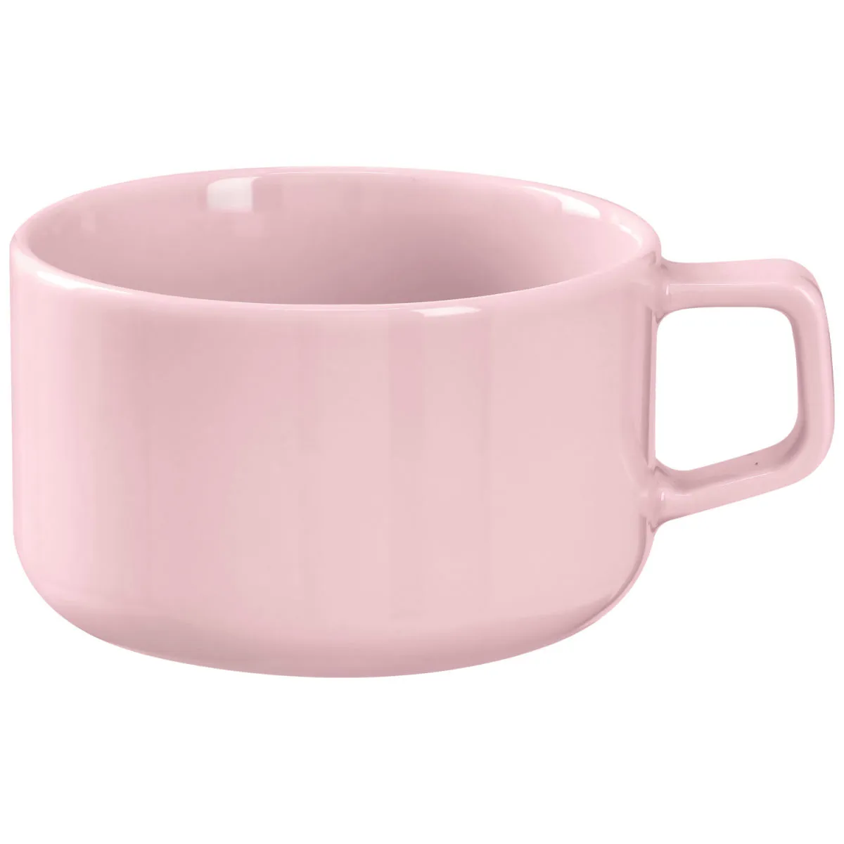 6x VEGA Tazza tè Alegria; 330 ml, 9.9x6.4 cm (ØxH); rosa; rotonda; 6 pz. / Pacco - immagine 1