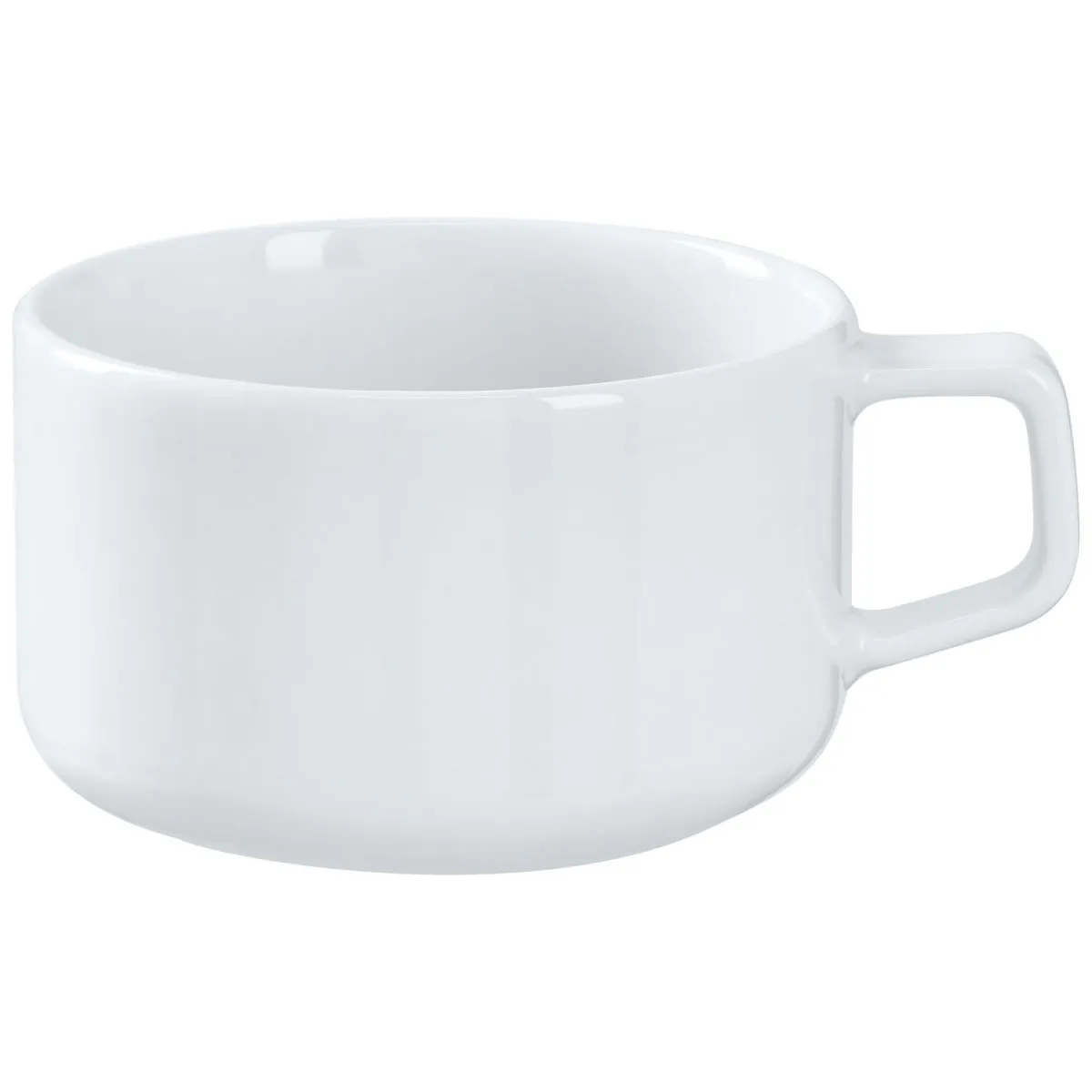 6x VEGA Tazza tè Alegria; 330 ml, 9.9x6.4 cm (ØxH); bianco; rotonda; 6 pz. / Pacco - immagine 1