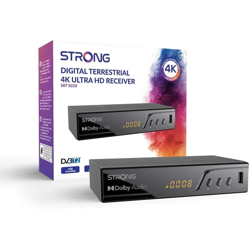 Ricevitore digitale terrestre Strong SRT 8250 4K - immagine 1