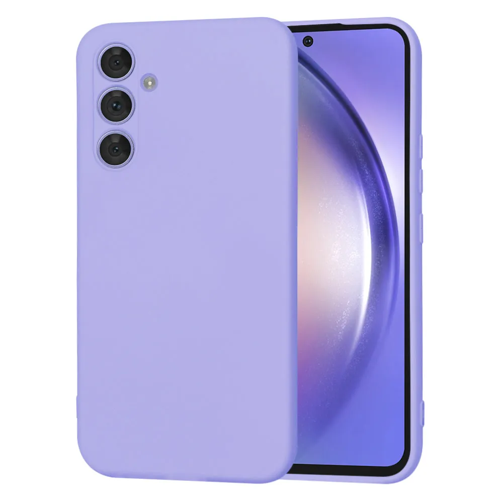 Custodia per Samsung Galaxy A54 A546, Techsuit, SoftFlex, Viola Chiaro - immagine 1