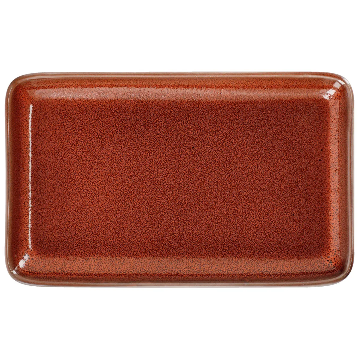 6x VEGA Piatto Oriente; 21x13x2.1 cm (LxLxH); terracotta; rettangolare; 6 pz. / Pacco - immagine 1