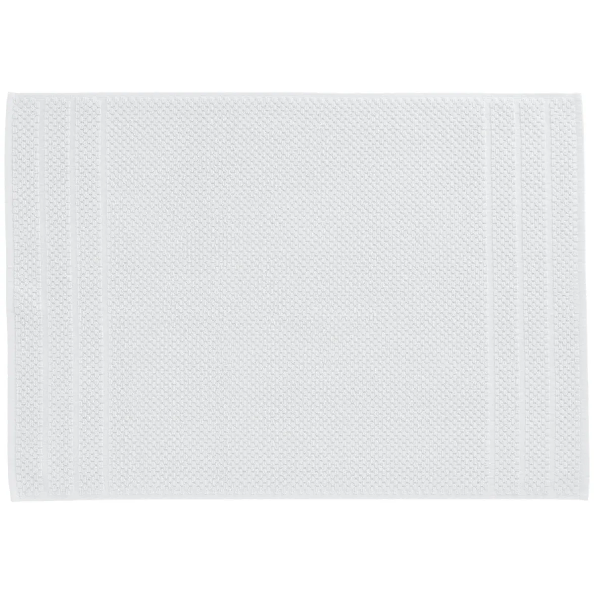 ERWIN M. Tappeto bagno Tavira ; 50x70 cm (LxL); bianco - immagine 1