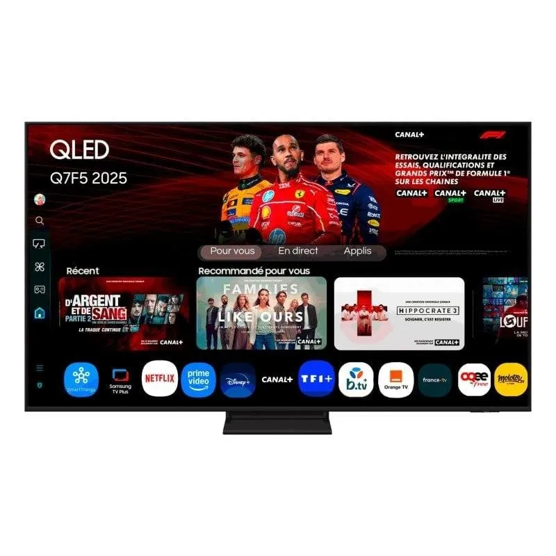 TV Samsung QLED TQ55Q7F5AU 55" 4K UltraHD 60Hz Smart TV Tizen HDR10+ Quantum HDR - immagine 1