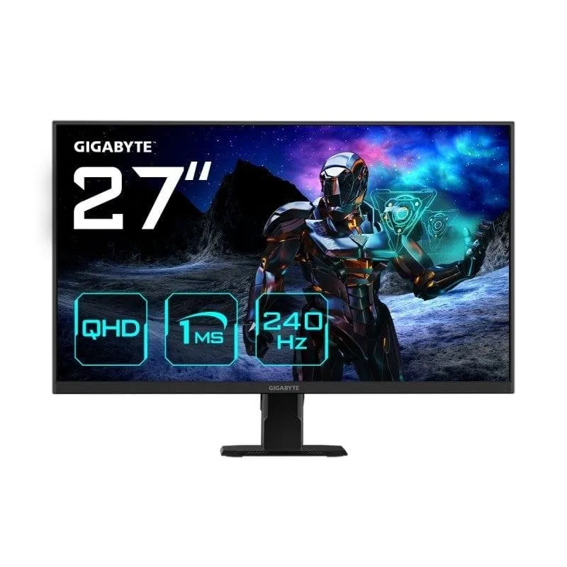 Monitor PC Gigabyte GS27Q 27" QHD 240Hz SS-IPS FreeSync Premium HDR 1ms - immagine 1