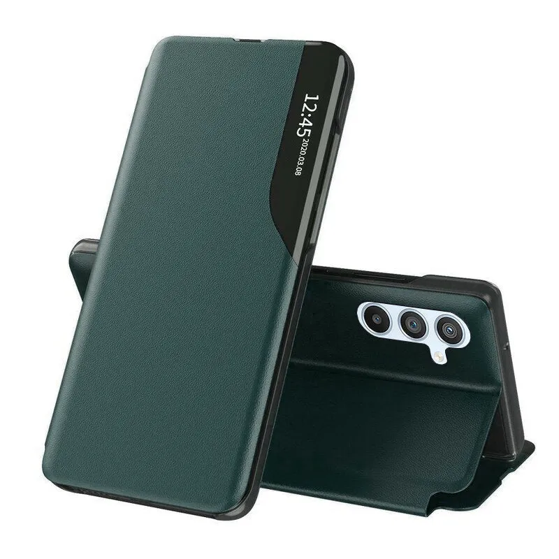 Custodia per Samsung Galaxy A54 A546, Techsuit, eFold, Verde - immagine 1