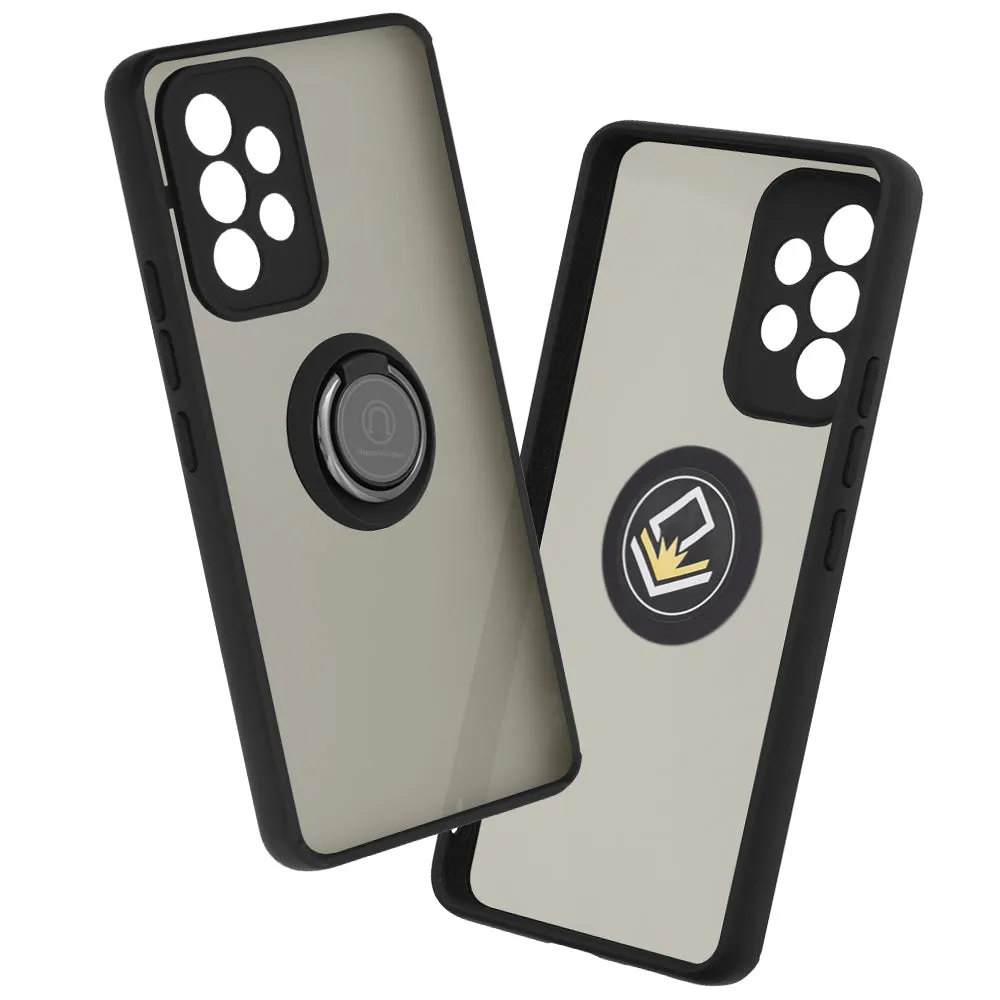 Custodia per Samsung Galaxy A53 5G A536, Techsuit, Glinth, Nera - immagine 1
