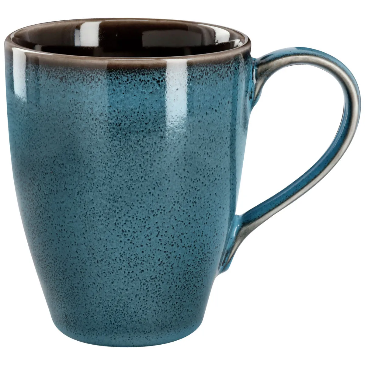 6x VEGA Tazza mug con manico Oriente; 300 ml, 8.5x10.5 cm (ØxH); blu; rotonda; 6 pz. / Pacco - immagine 1