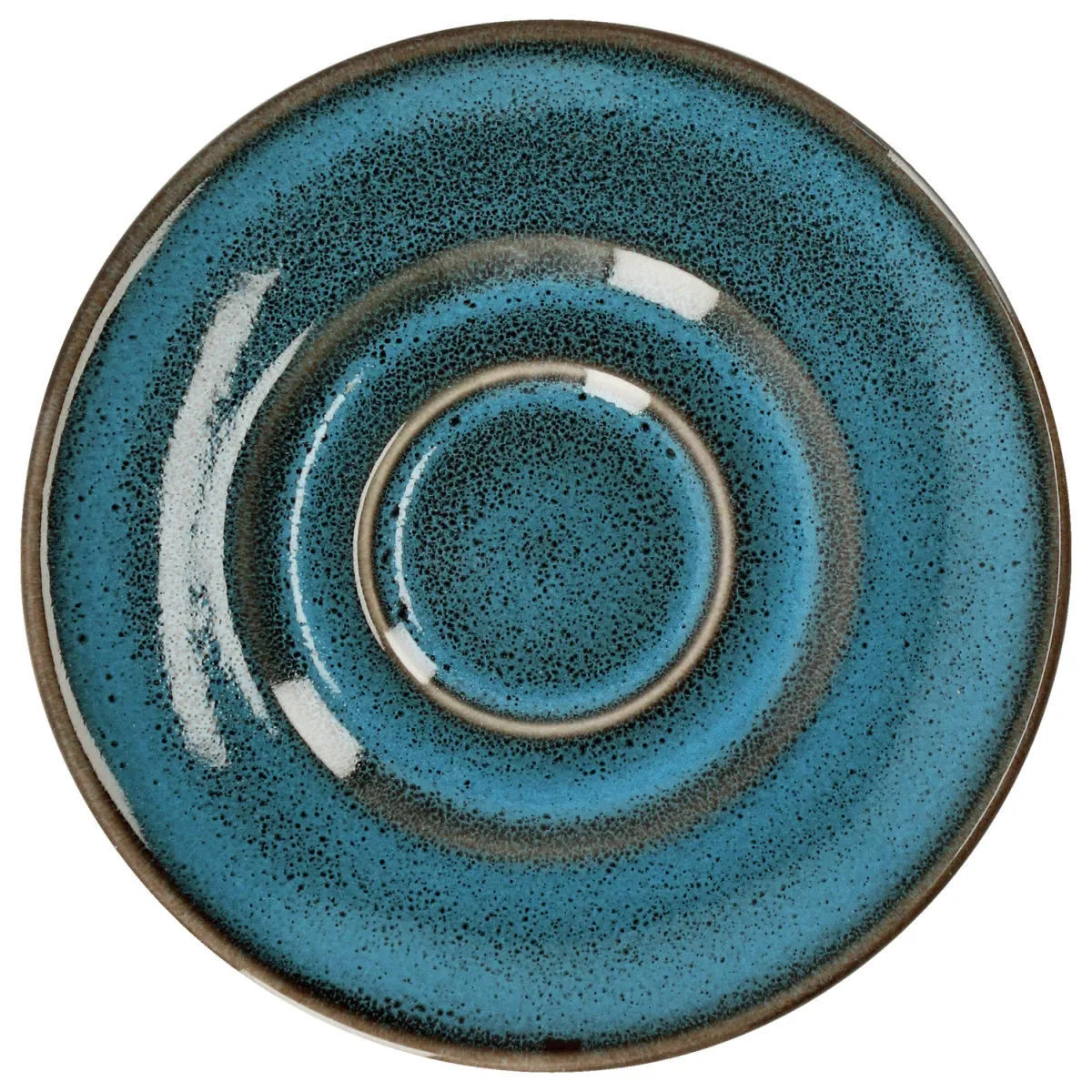 6x VEGA Piattino per tazzina caffè Oriente; 12.4 cm (Ø); blu; rotonda; 6 pz. / Pacco - immagine 1