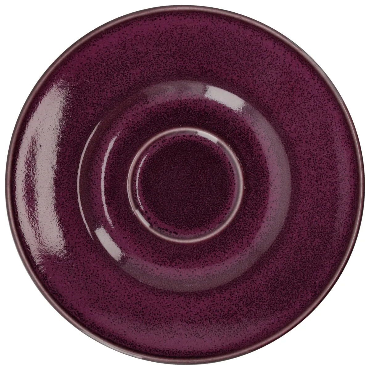 6x VEGA Piattino per tazza cappuccino Oriente; 16.5 cm (Ø); melanzana; rotonda; 6 pz. / Pacco - immagine 1