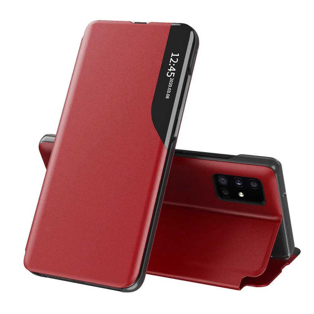 Custodia per Samsung Galaxy A51 A515, Techsuit, eFold, Rossa - immagine 1