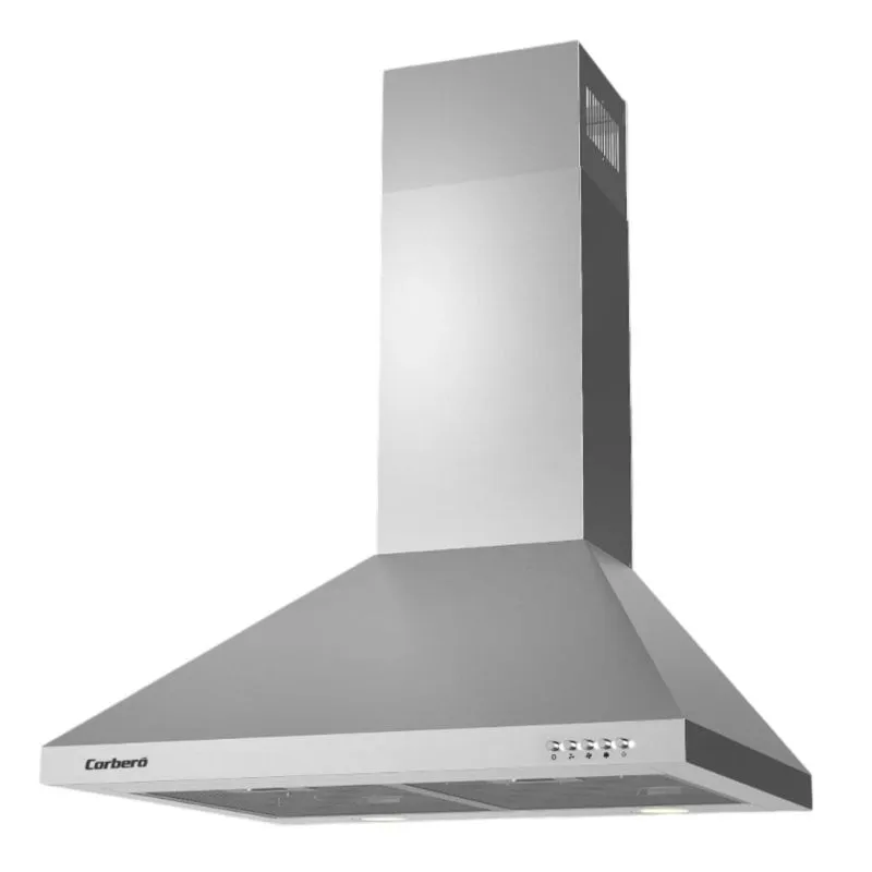 Campana extractora Corbero KURAMATHI660X Aspirazione Ducted/Recirculating 60cm Inox LED - immagine 1