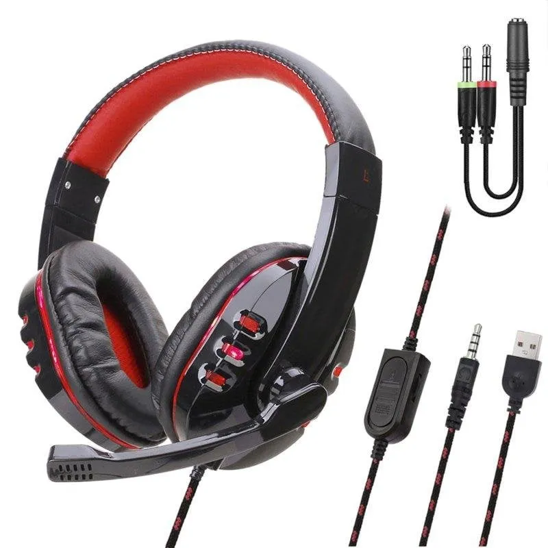 Cuffie Dam Electronics SY733MV cablate Gaming Minijack Microfono Controllo Volume Nero - immagine 1