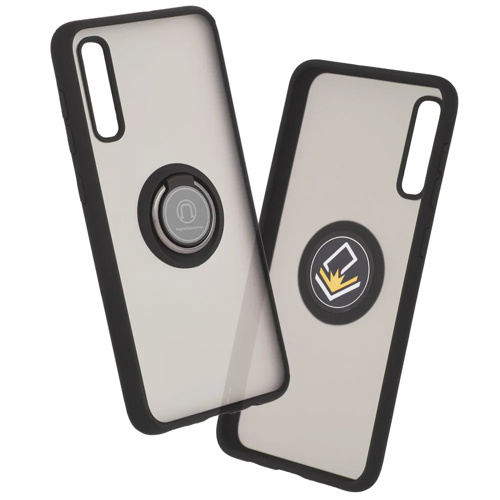 Custodia per Samsung Galaxy A50s A507 / A30s A307 / A50 A505, Techsuit, Glinth, Nera - immagine 1