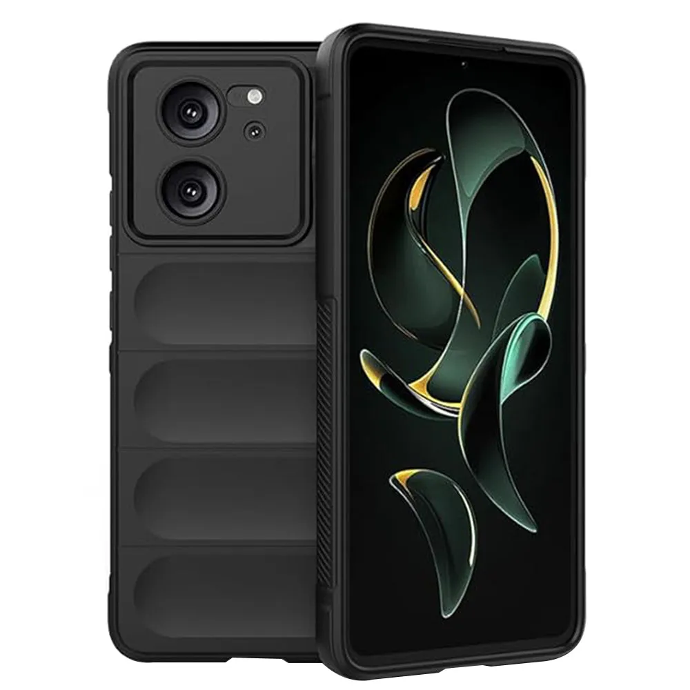 Custodia per Xiaomi 13T Pro / 13T, Techsuit, Magic Shield, Nera - immagine 1