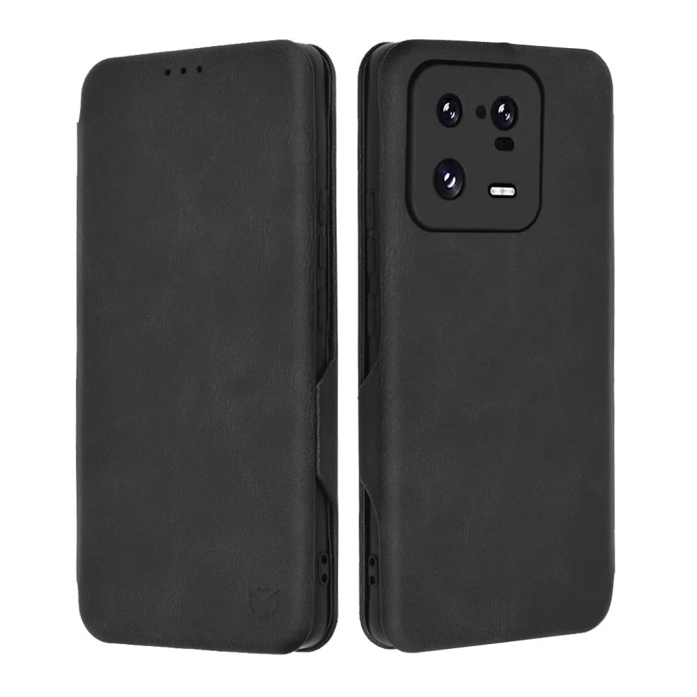 Custodia per Xiaomi 13 Pro, Techsuit, Safe Wallet Plus, Nera - immagine 1